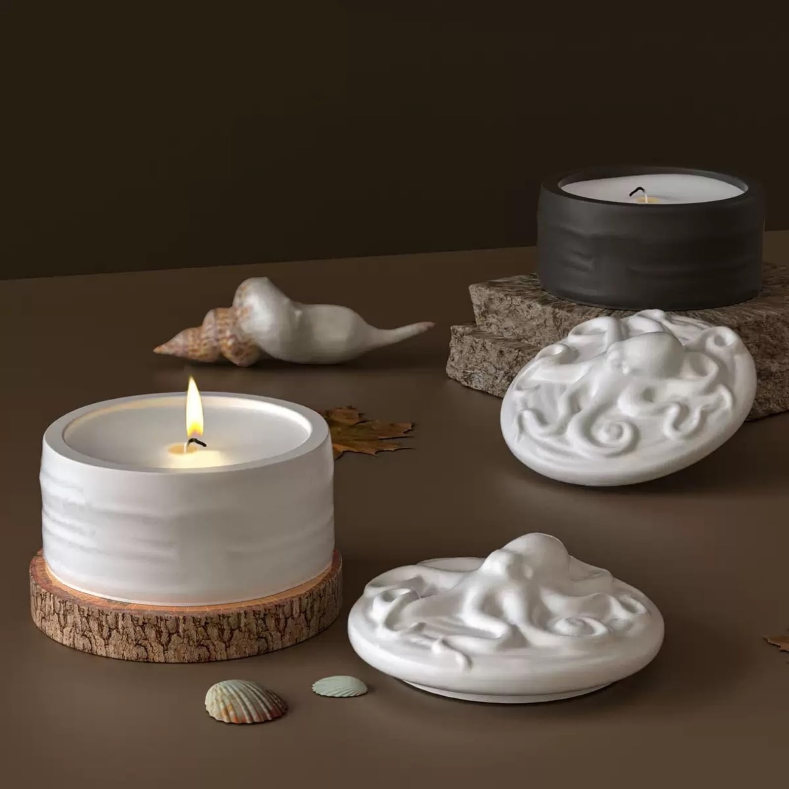 Conjunto de Moldes de Silicone - Resin Ocean Wave Mold avaliação e preço