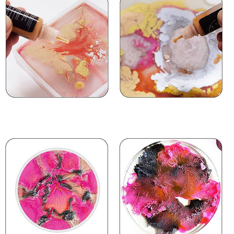 10ml resina epóxi pigmento líq - Resin Dye Alcohol avaliação e preço