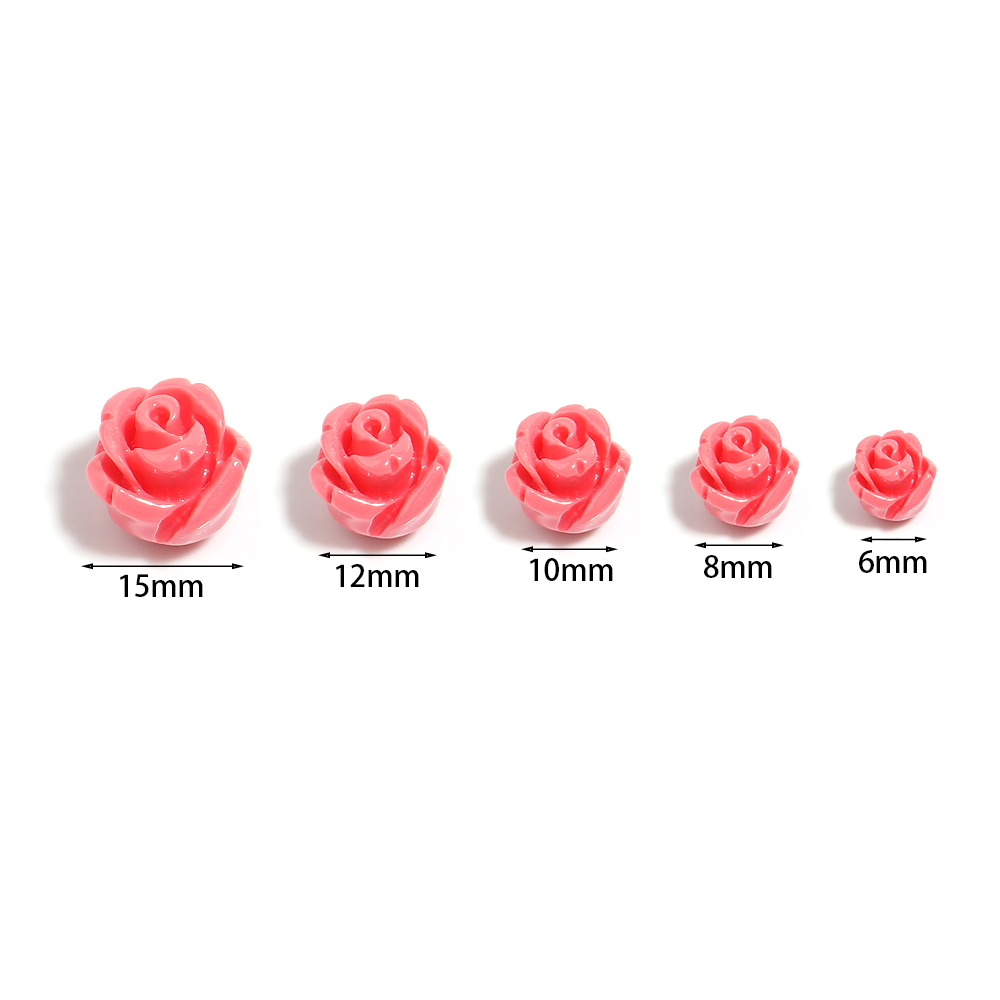 10pcs Resin Imitation Coral Ro - Flower Preservation Resin avaliação e preço