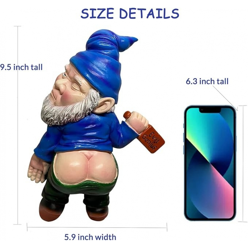Estátua Decorativa de Anão Bêb - Resin Craft Ideas avaliação e preço