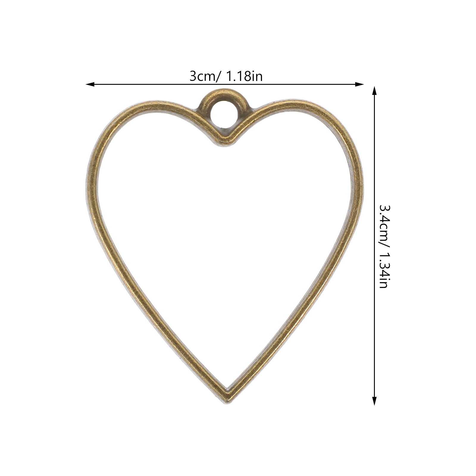 50 Peças de Bases para Joias d - Bezels Set Pendant avaliação e preço