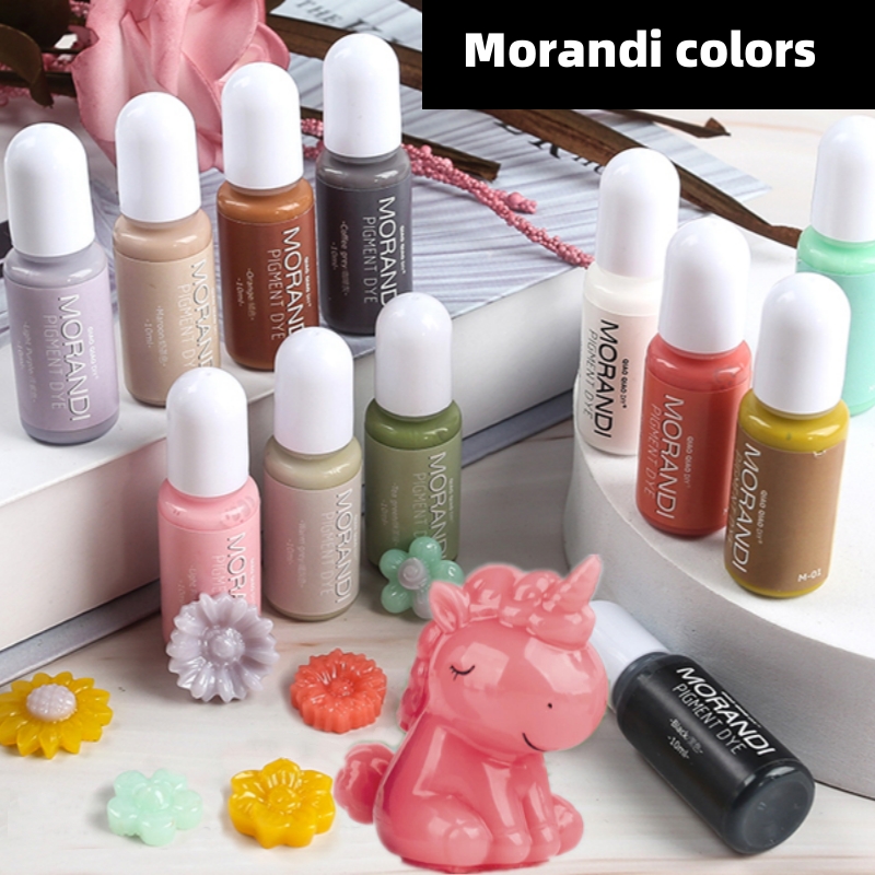 24 cores morandi pigmento de c - Resin Dye Alcohol avaliação e preço