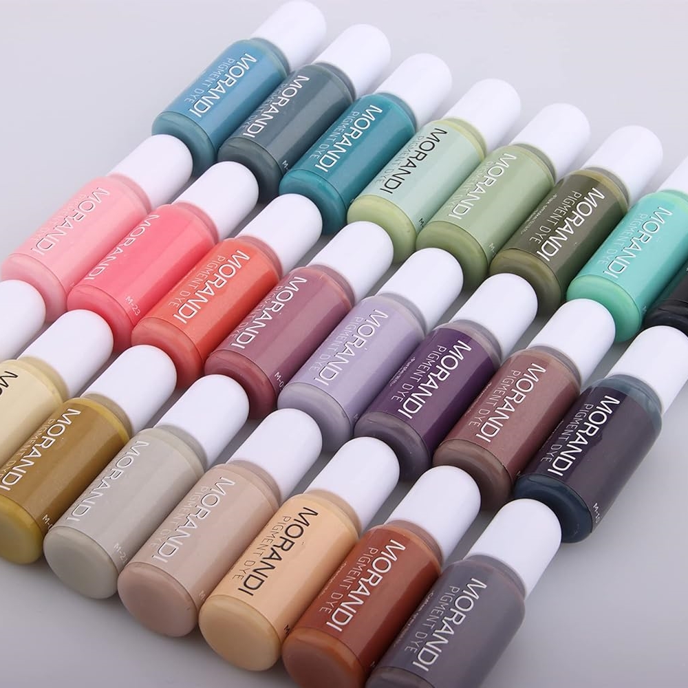 24 cores morandi pigmento de c - Resin Dye Alcohol avaliação e preço