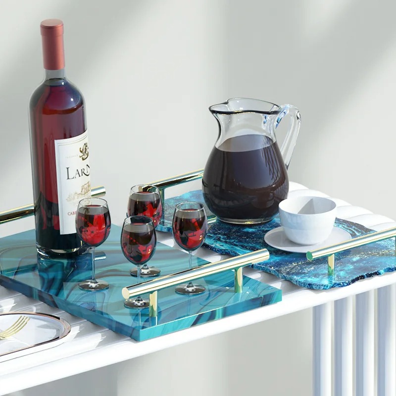 Bandeja de resina epóxi molde  - Silicone Mold Tray avaliação e preço