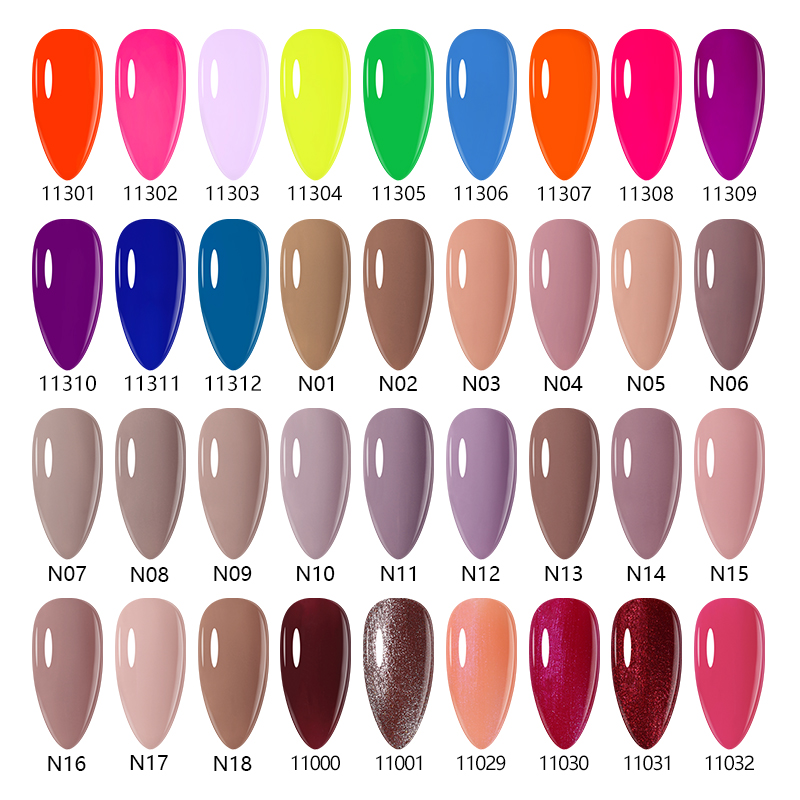 NAILCO-UV Nail Gel Polish Set, - Resin Glitter Pack avaliação e preço