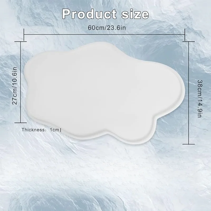 Molde de mesa de resina grande - Serving Tray Mold avaliação e preço