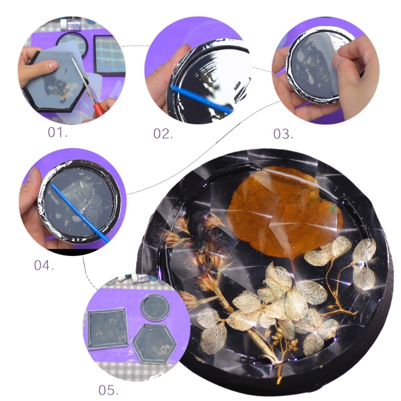 Holográfico Silicone Inlay Rai - Resin Ocean Wave Mold avaliação e preço