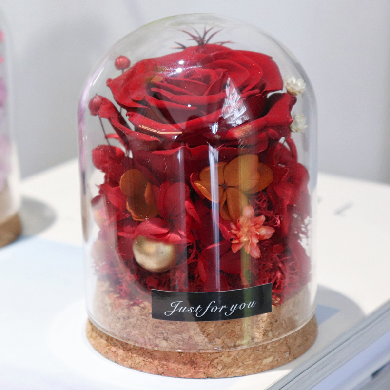 Garrafa de vidro, presentes de - Flower Preservation Resin avaliação e preço