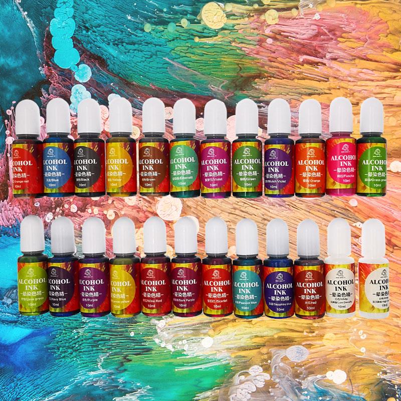 Álcool Resina Pigmento Art Ink - Resin Dye Alcohol avaliação e preço