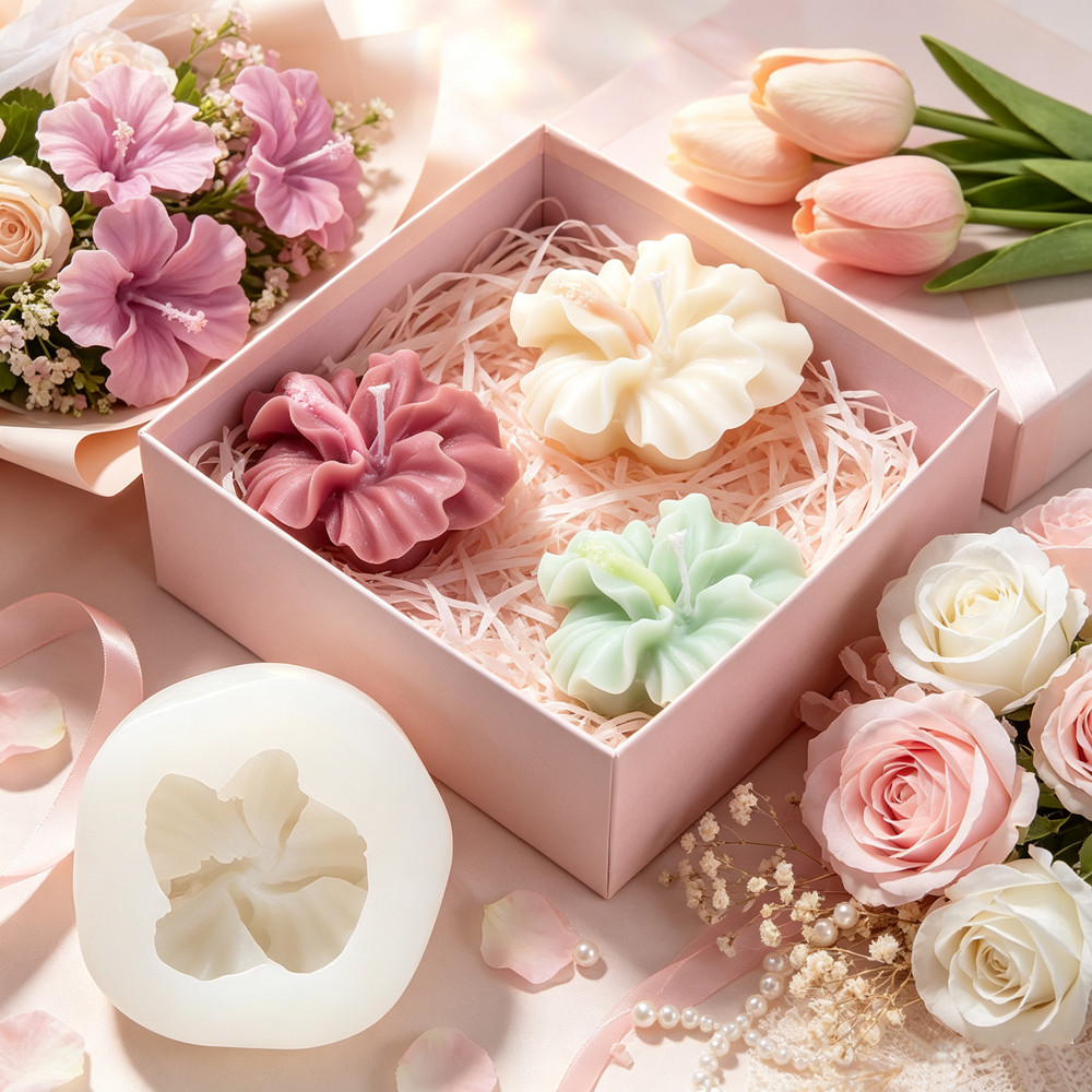 Molde de silicone para velas e - Resin Craft Ideas avaliação e preço
