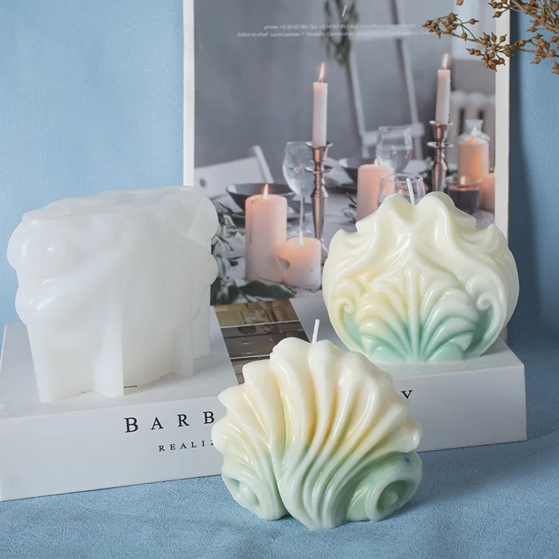Moldes de Silicone para Velas  - Resin Ocean Wave Mold avaliação e preço