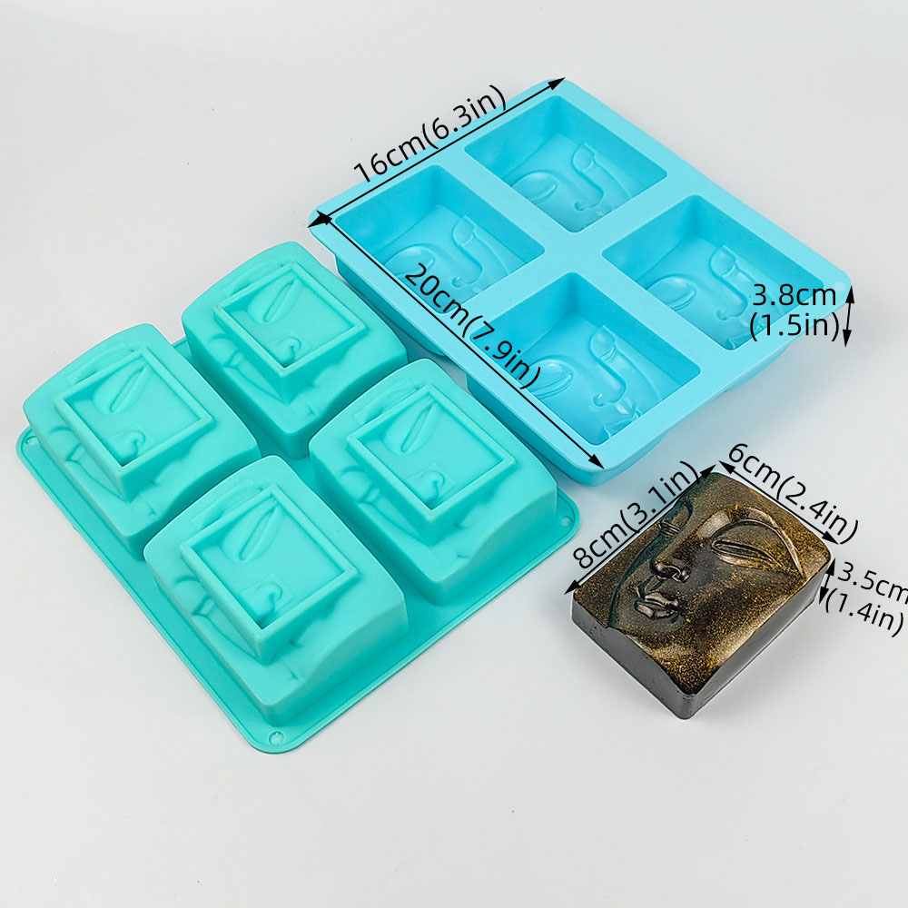 Silicone Buda Retrato Soap Mol - Resin Craft Ideas avaliação e preço